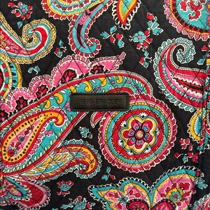 Vera Bradley Multicolor Paisley Quilted Duffle Bag